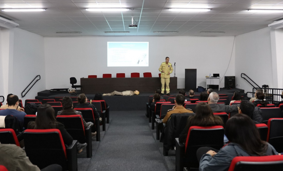 *Sesp promove Curso de Capacitação em Atendimento de Emergências em Edificações para Servidores* 