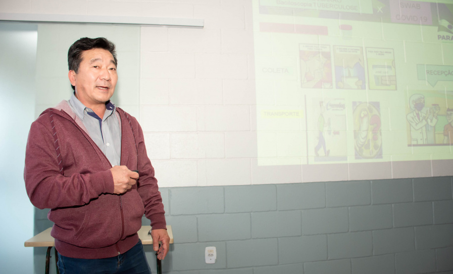 Palestra conscientiza servidores da Polícia Penal sobre identificação da tuberculose