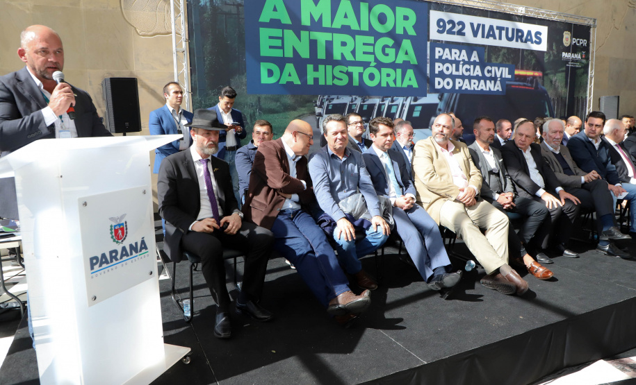 Com 922 novas viaturas, Polícia Civil do Paraná terá maior renovação da frota da história