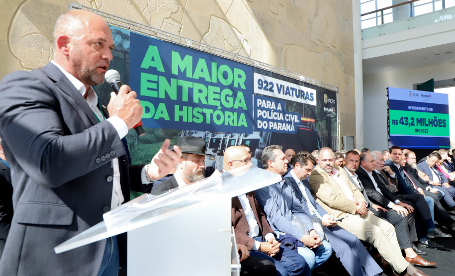 Com 922 novas viaturas, Polícia Civil do Paraná terá maior renovação da frota da história