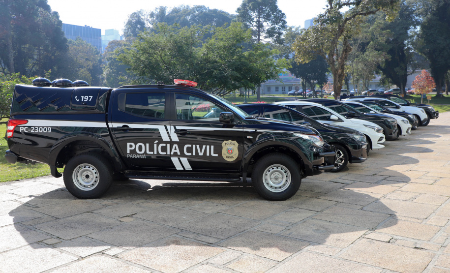 Com 922 novas viaturas, Polícia Civil do Paraná terá maior renovação da frota da história