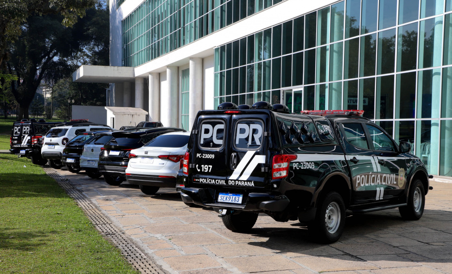 Com 922 novas viaturas, Polícia Civil do Paraná terá maior renovação da frota da história