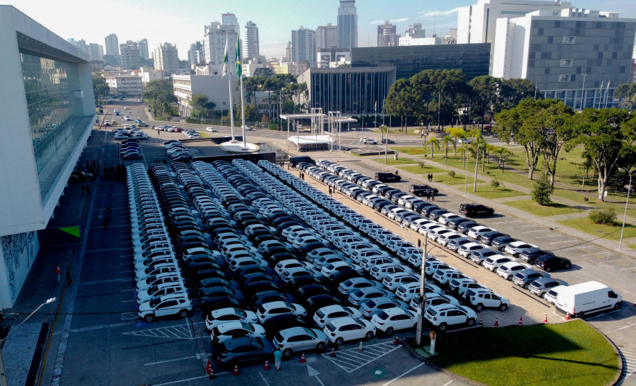 Com 922 novas viaturas, Polícia Civil do Paraná terá maior renovação da frota da história