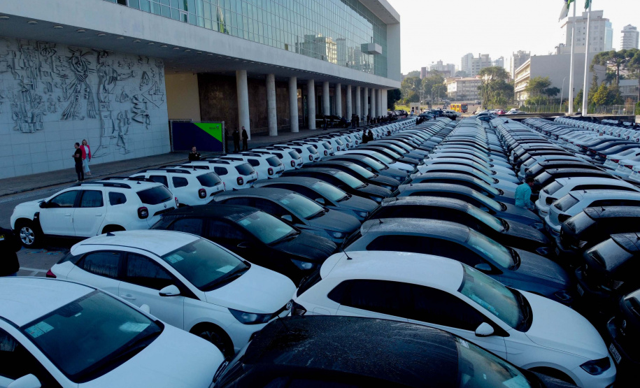 Com 922 novas viaturas, Polícia Civil do Paraná terá maior renovação da frota da história