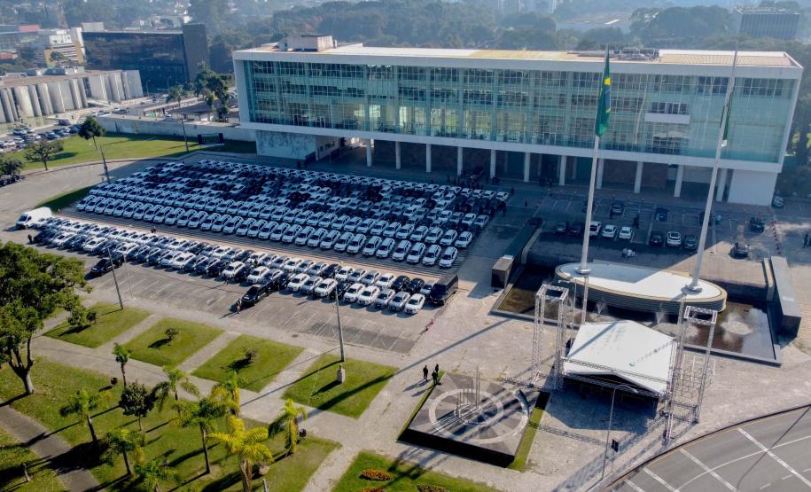 Com 922 novas viaturas, Polícia Civil do Paraná terá maior renovação da frota da história