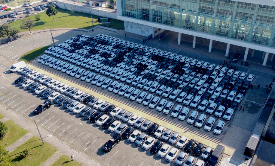 Com 922 novas viaturas, Polícia Civil do Paraná terá maior renovação da frota da história