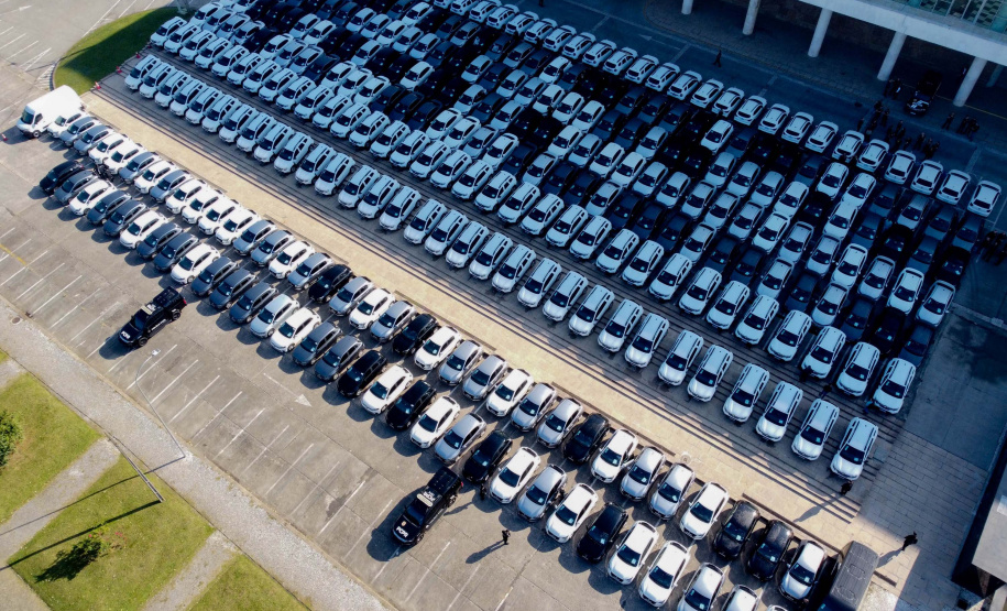 Com 922 novas viaturas, Polícia Civil do Paraná terá maior renovação da frota da história