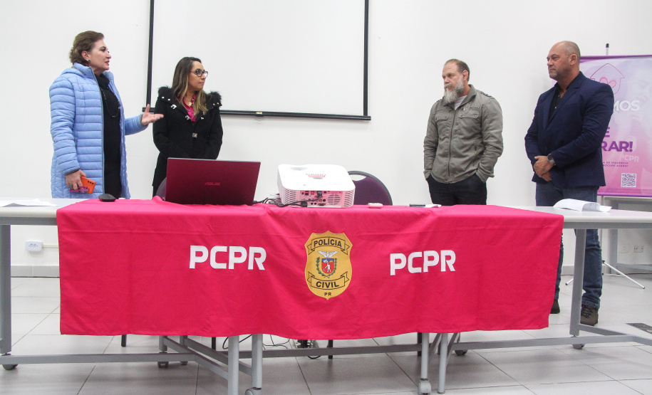 PCPR realiza reunião de apresentação de resultado das Delegacias da Mulher do Paraná