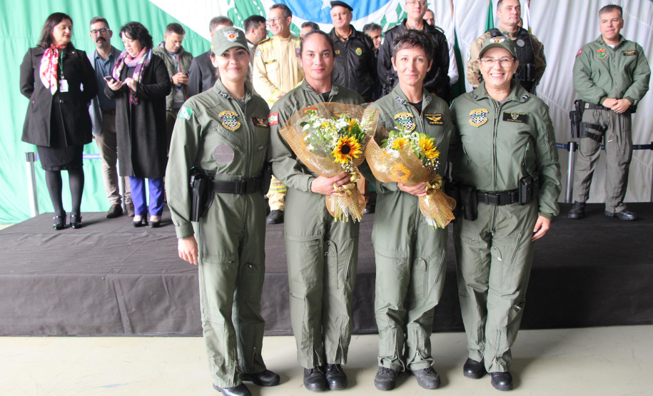 Unidade aérea da Polícia Militar forma novos operadores aerotáticos