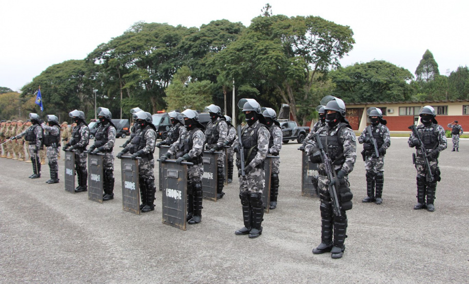 Comando de Missões Especiais da PM comemora primeiro ano de atuação no Paraná