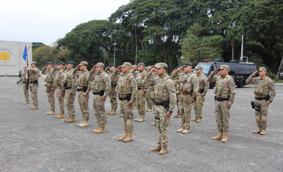 Comando de Missões Especiais da PM comemora primeiro ano de atuação no Paraná