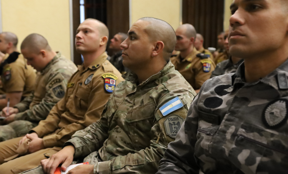 Segurança Pública sedia aula do 18º Curso de Operações Especiais da Polícia Militar