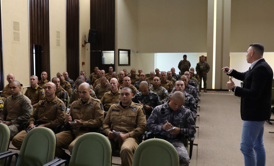 Segurança Pública sedia aula do 18º Curso de Operações Especiais da Polícia Militar