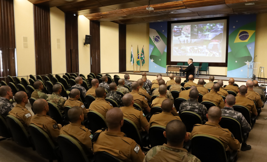 Segurança Pública sedia aula do 18º Curso de Operações Especiais da Polícia Militar