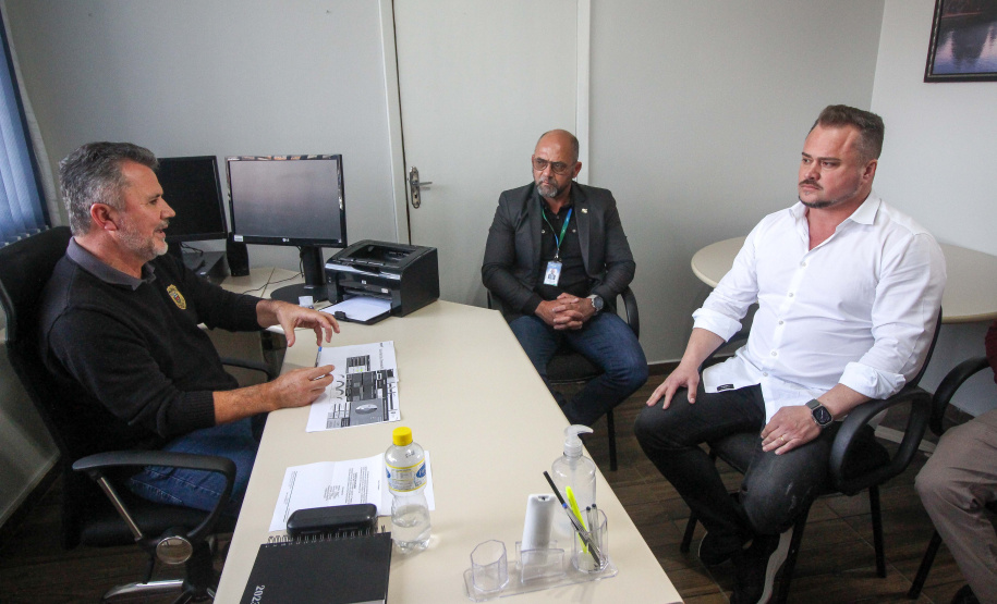 Secretário Hudson visita o município de São Mateus do Sul