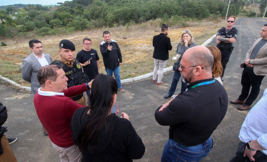 Secretário Hudson visita o município de São Mateus do Sul