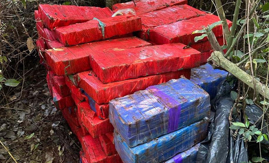 Polícia Civil apreende mais de uma tonelada de maconha em Iporã