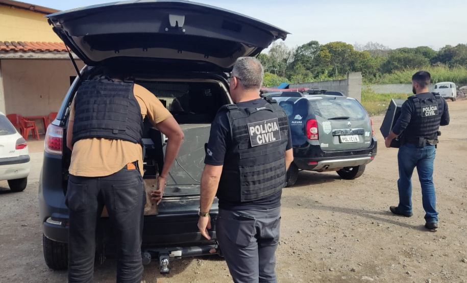 PCPR apreende 13 máquinas caça-níqueis em Piraquara, na RMC