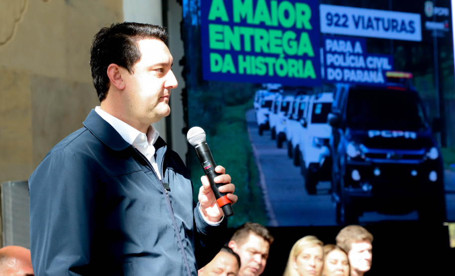 Com 922 novas viaturas, Polícia Civil do Paraná terá maior renovação da frota da história