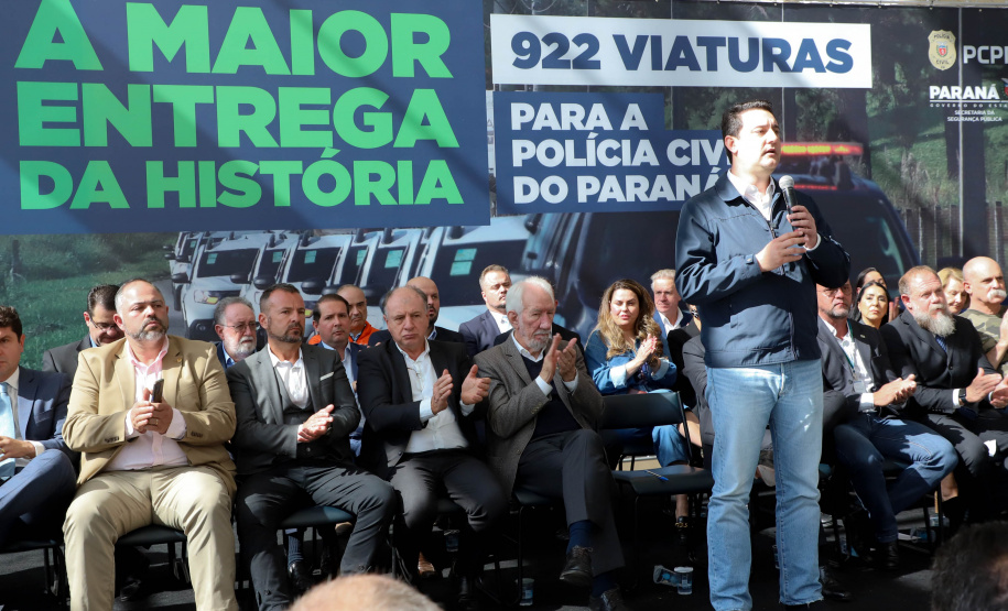 Com 922 novas viaturas, Polícia Civil do Paraná terá maior renovação da frota da história