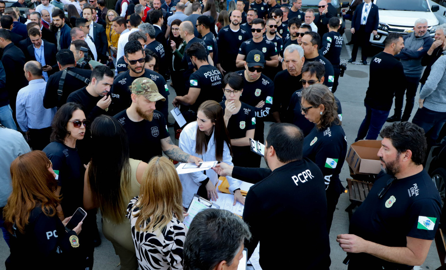 Com 922 novas viaturas, Polícia Civil do Paraná terá maior renovação da frota da história