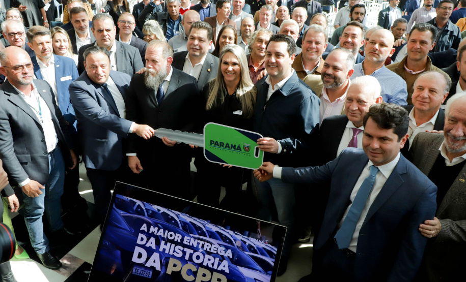 Com 922 novas viaturas, Polícia Civil do Paraná terá maior renovação da frota da história