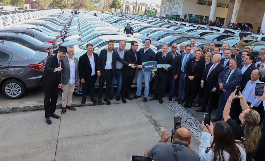 Com 922 novas viaturas, Polícia Civil do Paraná terá maior renovação da frota da história