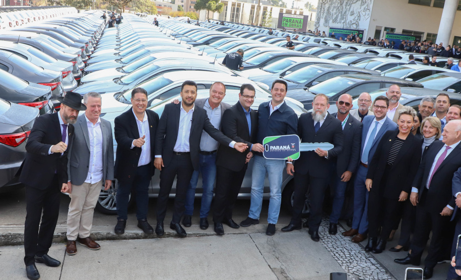 Com 922 novas viaturas, Polícia Civil do Paraná terá maior renovação da frota da história