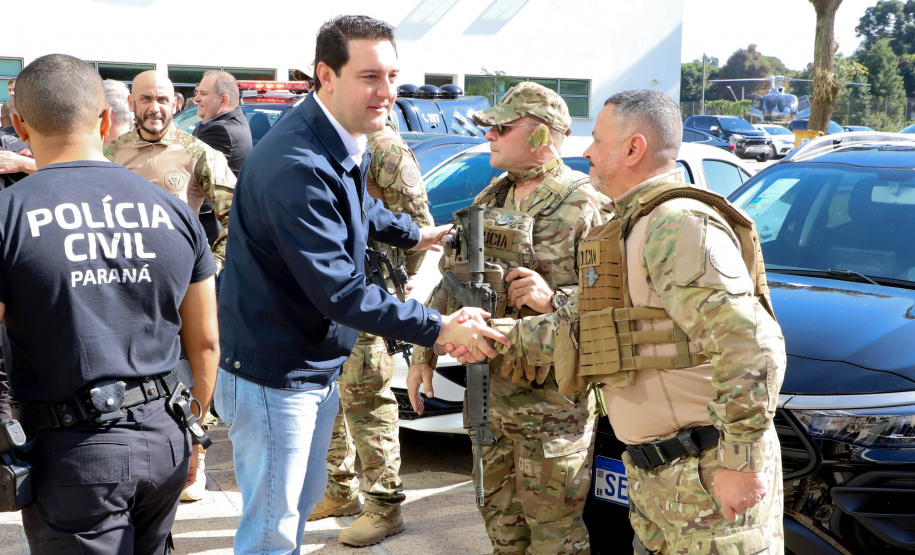 Com 922 novas viaturas, Polícia Civil do Paraná terá maior renovação da frota da história
