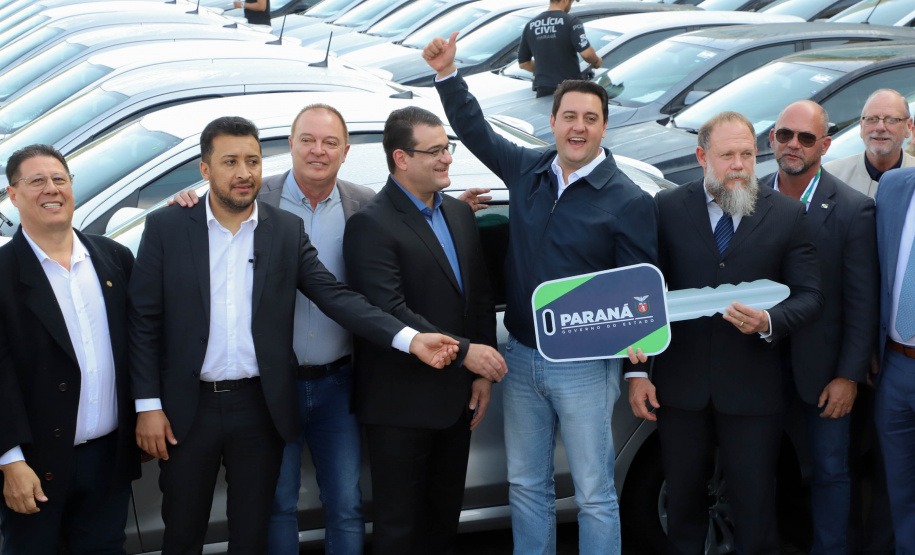 Com 922 novas viaturas, Polícia Civil do Paraná terá maior renovação da frota da história