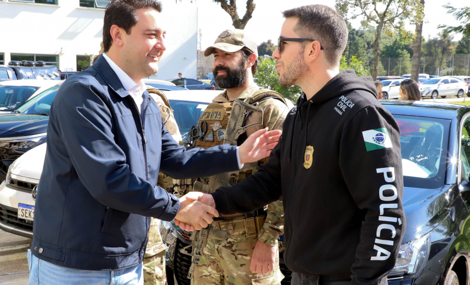 Com 922 novas viaturas, Polícia Civil do Paraná terá maior renovação da frota da história