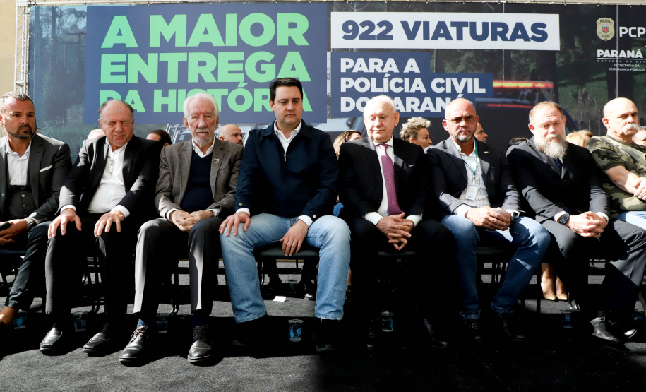 Com 922 novas viaturas, Polícia Civil do Paraná terá maior renovação da frota da história