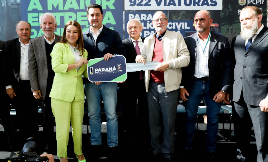 Com 922 novas viaturas, Polícia Civil do Paraná terá maior renovação da frota da história