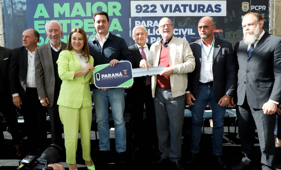 Com 922 novas viaturas, Polícia Civil do Paraná terá maior renovação da frota da história