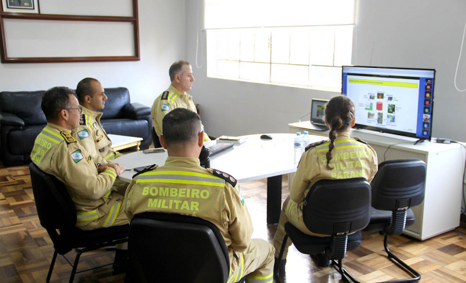 Com apoio do Simepar, Corpo de Bombeiros lança operação contra incêndios florestais no Paraná