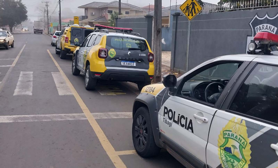 Policiais civis e militares prendem três pessoas durante operação conjunta nos Campos Gerais