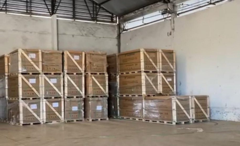 PCPR recupera 2,6 mil placas solares desviadas de uma compra em Arapongas