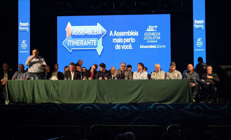 Secretário Hudson participa da 3º edição da Assembleia Itinerante em Paranaguá