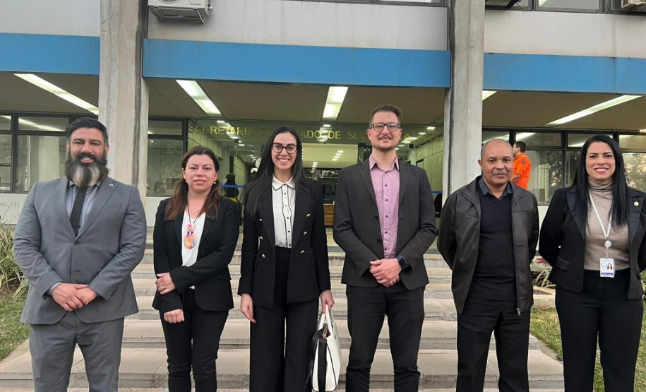 Comitiva da Sesp conhece as instalações da Secretaria de Segurança Pública do Distrito Federal e Rio Grande do Sul