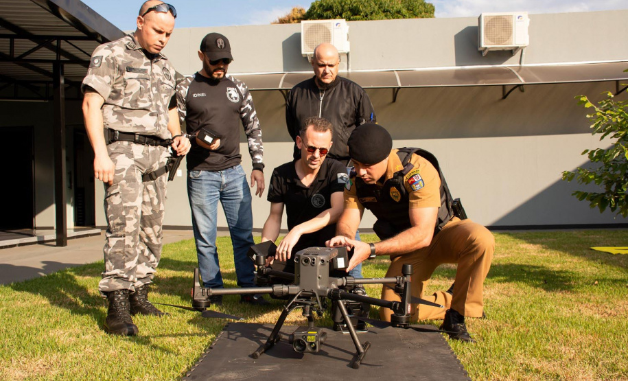 Policiais de Londrina são habilitados como pilotos de drones
