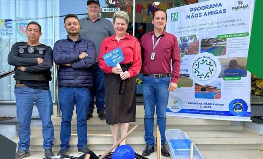 Programa que emprega mão de obra de presos na melhoria de escolas é reforçado no Sudoeste