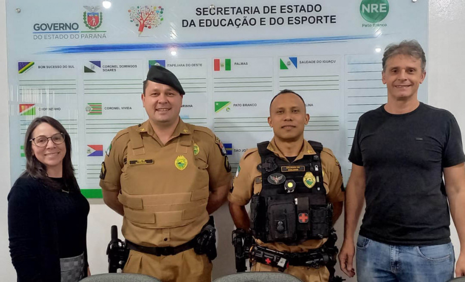 Polícia Militar reforça policiamento e ações educativas junto à comunidade escolar