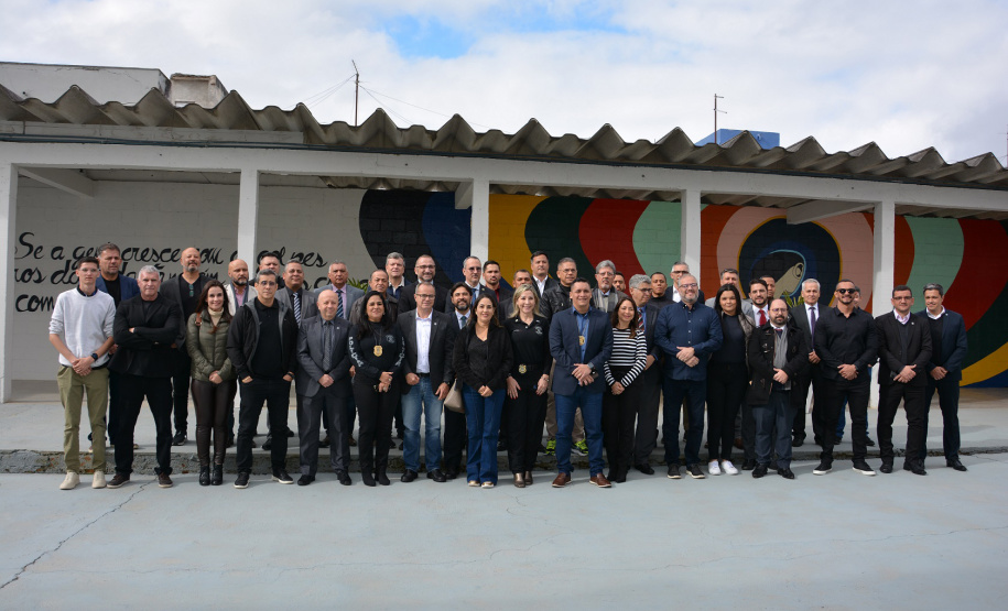 Conselho Nacional dos Secretários da Justiça conhece gestão prisional do Paraná