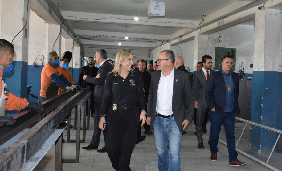 Conselho Nacional dos Secretários da Justiça conhece gestão prisional do Paraná