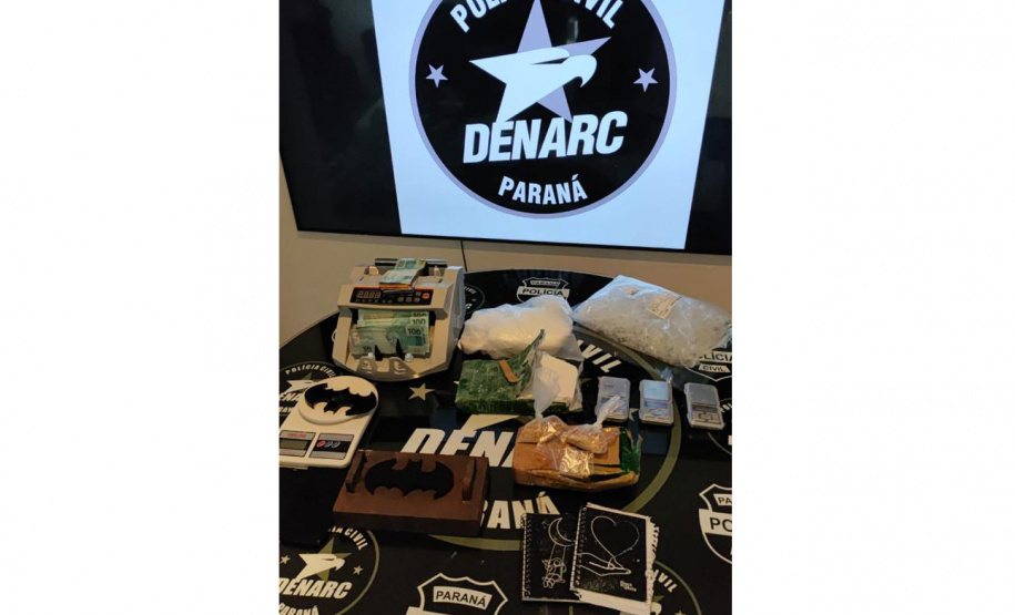 PCPR prende quatro suspeitos de tráfico de drogas em Londrina