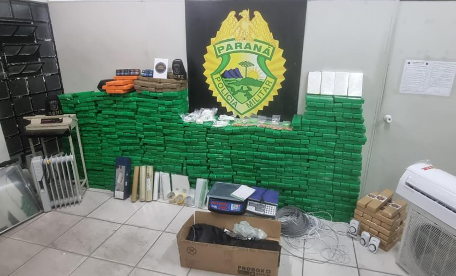 Forças de segurança apreendem 188 toneladas de maconha no 1º semestre, recorde em dez anos