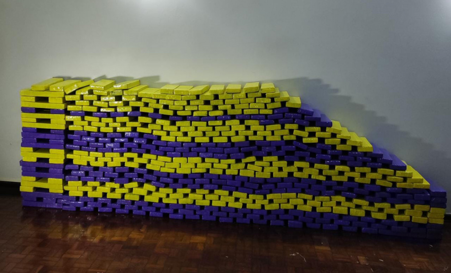 Forças de segurança apreendem 188 toneladas de maconha no 1º semestre, recorde em dez anos