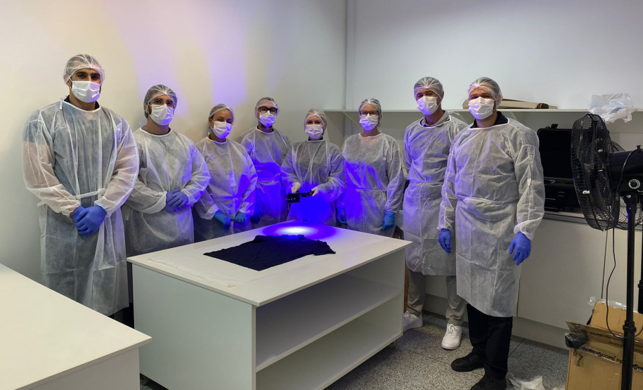 Polícia Científica adquire equipamento que identifica vestígios criminais invisíveis