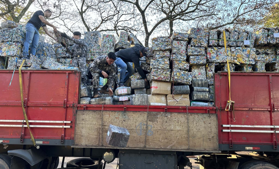 Forças de segurança apreendem 188 toneladas de maconha no 1º semestre, recorde em dez anos
