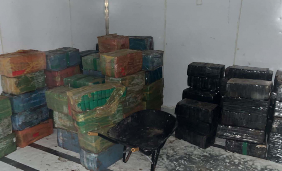 Forças de segurança apreendem 188 toneladas de maconha no 1º semestre, recorde em dez anos